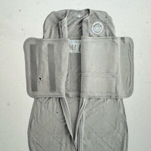 DREAMLAND BABY Bamboo Viscose Sleep Sack (0-6Months) weighted gray